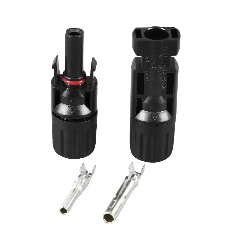 1/6/10pcs Solar PV Connector Kit - 1000V 30A Photovoltaic Panel Plug with Wrench for 2.5/4/6mm² MC4 Cable B2
