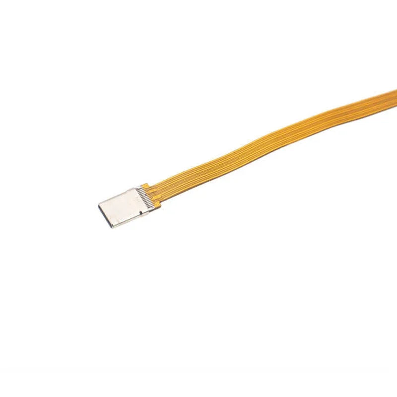 DIVEDEER Typec USB 3.1 Waterproof Extender Cord Male to Female Type-C to USB-C FPC Flat Cable 0.1M 0.2M FPV CE RoHS