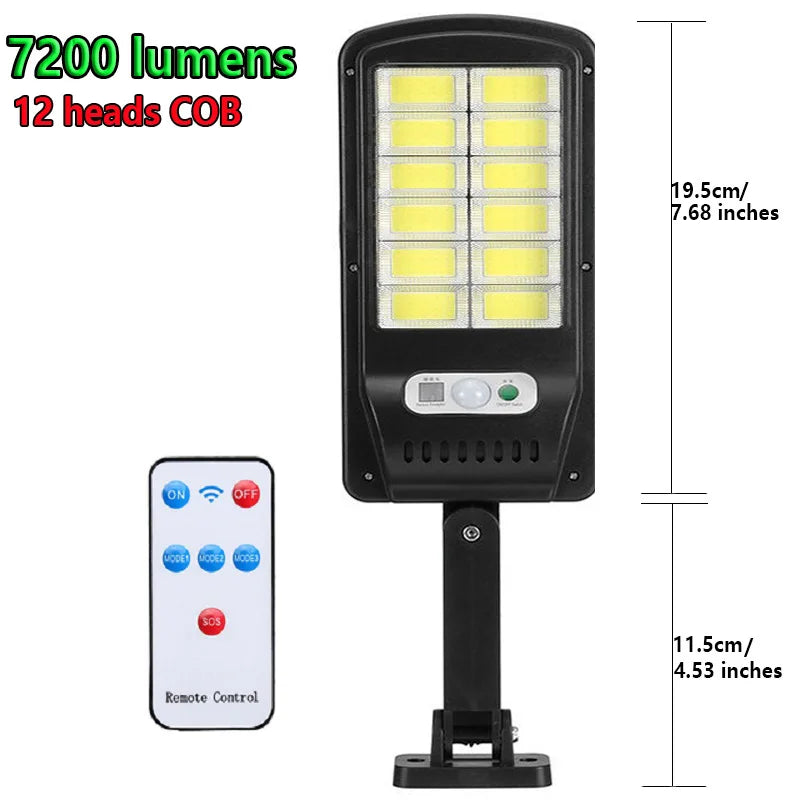 XGJY JS0099 Solar LED Light Outdoor Waterproof 3 Lighting Modes Ultra Bright Street Light Garden Holiday Decorative CCC CQC FCC GS LVD UL 6-Year Warranty