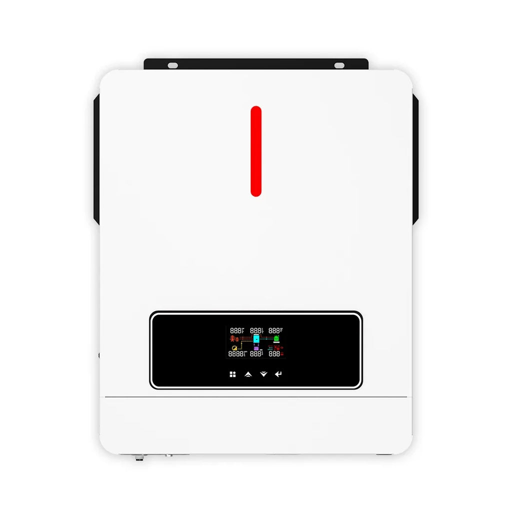 Y&H 4.2KW Hybrid Solar Inverter 24V 220V On/Off Grid Inverter Pure Sine Wave Inverter MPPT 120A Solar Charge Controller BMS WiFi