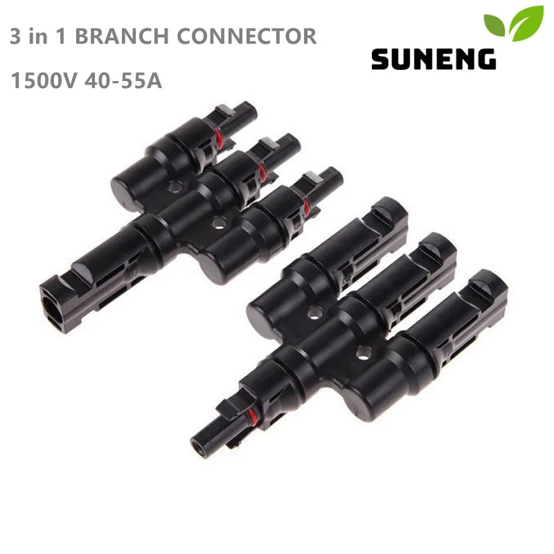 Solar PV Connector 2T 3T 4T 5T 6T Branch parallel connection 30A 1000V Electrical PV Panel Cable Connector PRIME RJ SOLAR PH
