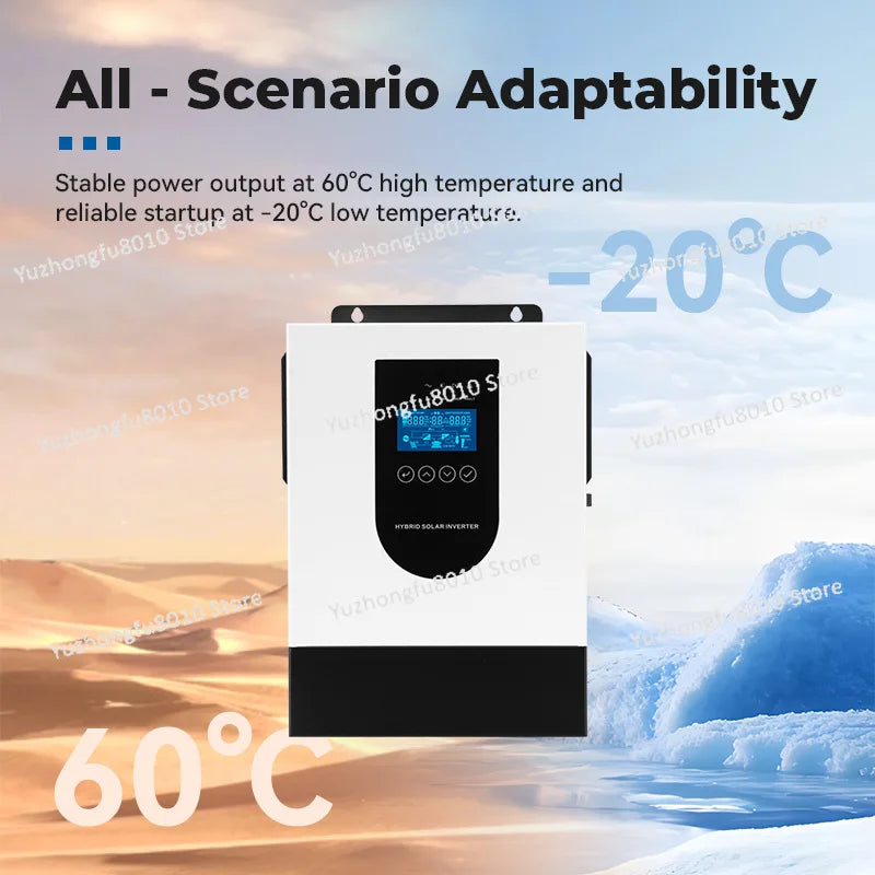 1.5KW hybrid solar inverter 12v off-grid AC string inverter Automatic 60HZ single-phase solar inverter