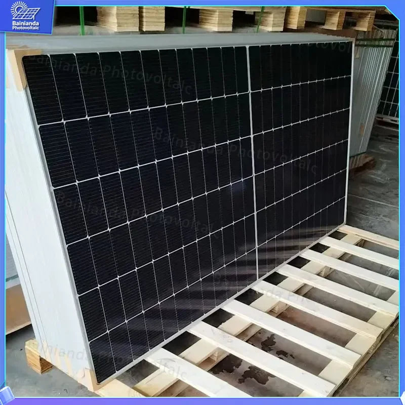 LONGI HI-MO X10 640W 650W 660W 670W Monocrystalline Solar Panel PV Module Residential Commercial Rooftop Ground Mount CE 10-Year Warranty