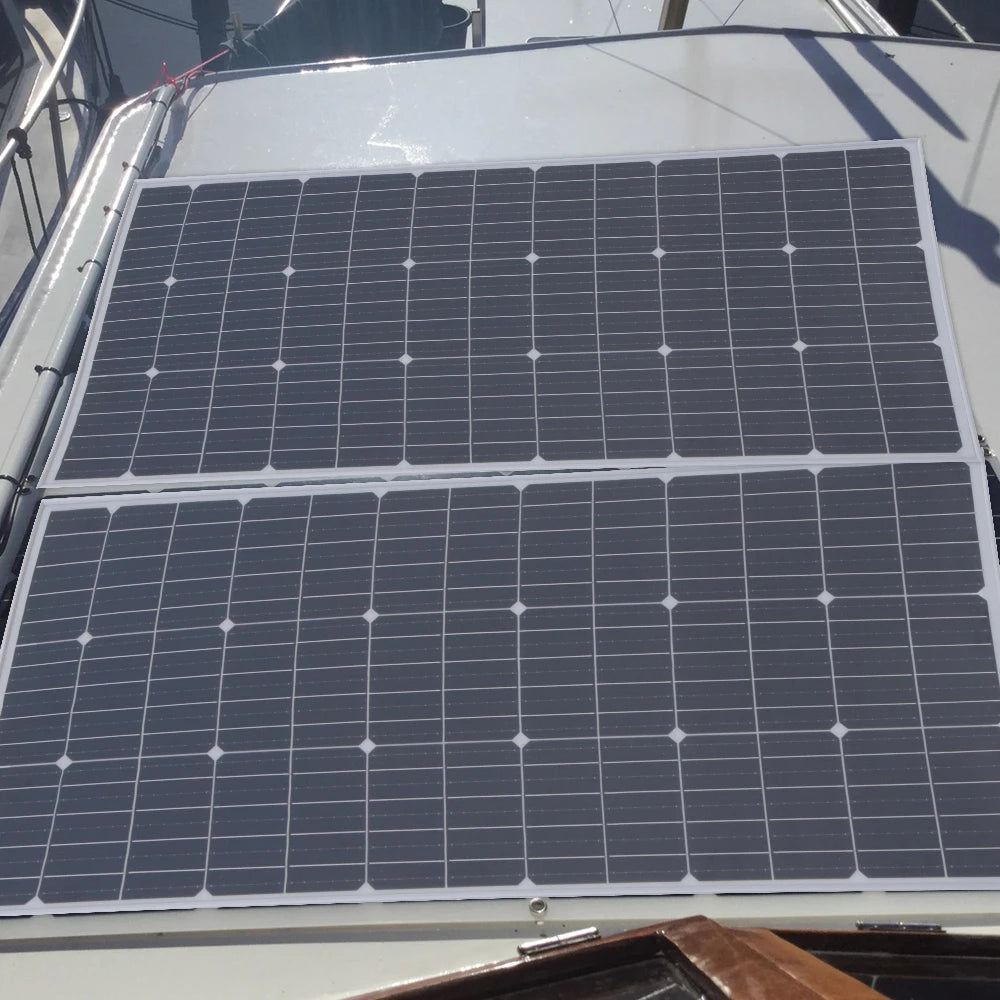 XINPUGUANG 100W 120W 150W Lightweight Solar Panel Module Aluminum Frame 12V 24V 36V Battery Car Home Farm Boat RV Camping Yacht CE FCC RoHS WEEE
