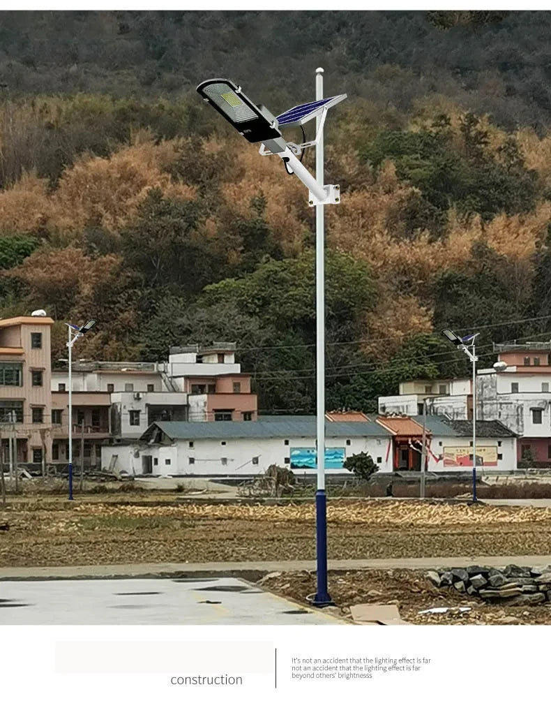 Solar Street Light 5000000LM Outdoor Solar Led Light Waterproof IP67 Solar Garden Lights for Plaza Garden Yard YX123TB