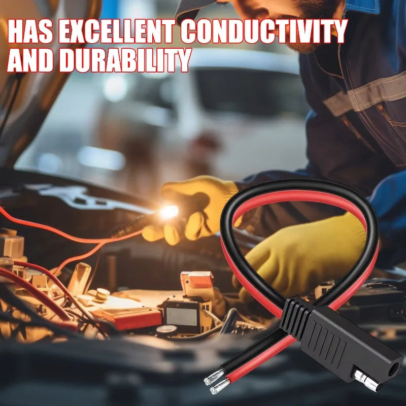 Solar Panel Cable Wire SAE Connector SAE Quick Connector Disconnect Plug SAE Power Automotive Extension Cable Extension Cable PRIME RJ SOLAR PH