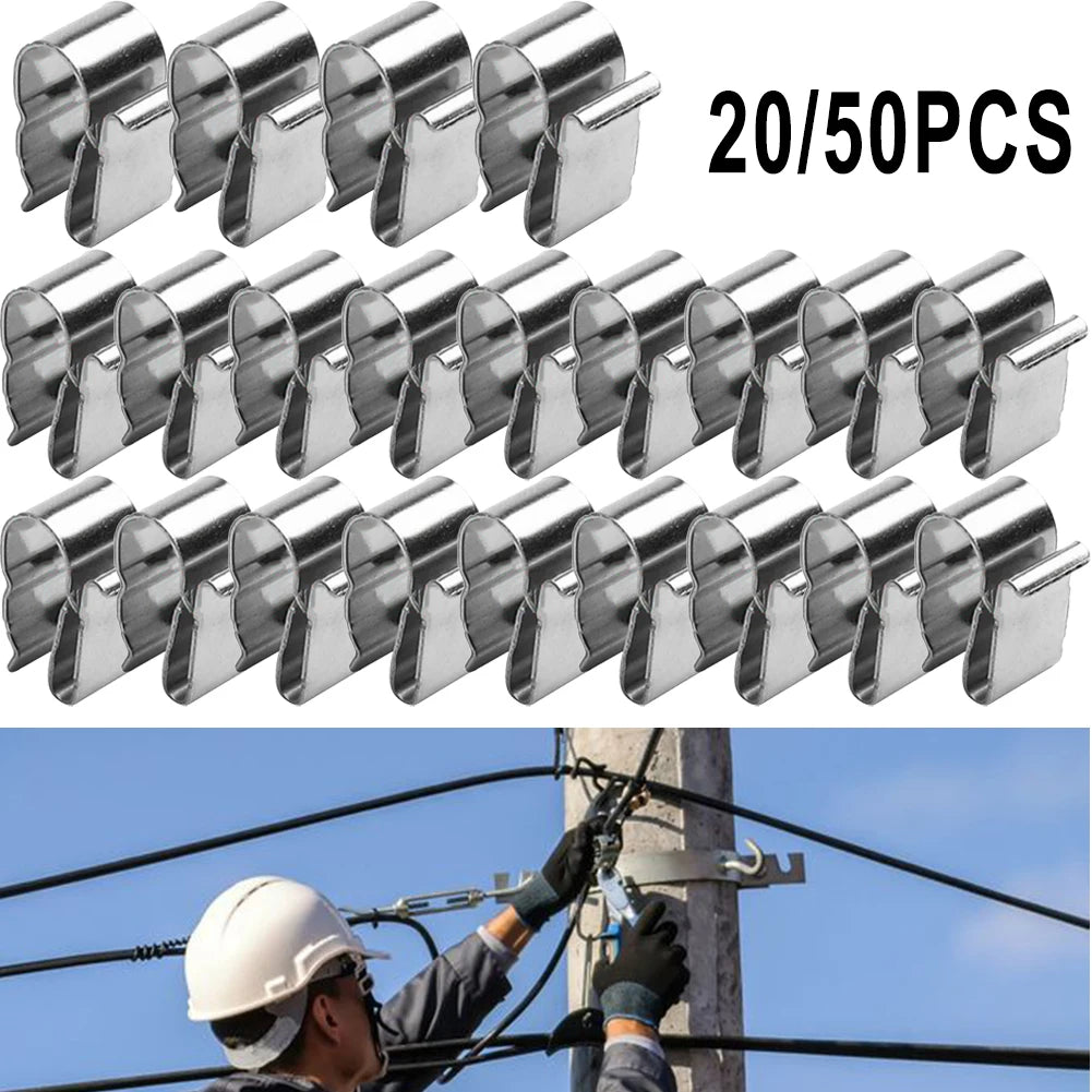 Clamp Solar PV Cable Clip 20 50pcs Replacement Cable Organizer Easy To Use For Automobil Boot Solar Cable Fastener PRIME RJ SOLAR PH