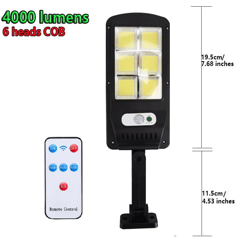 XGJY JS0099 Solar LED Light Outdoor Waterproof 3 Lighting Modes Ultra Bright Street Light Garden Holiday Decorative CCC CQC FCC GS LVD UL 6-Year Warranty