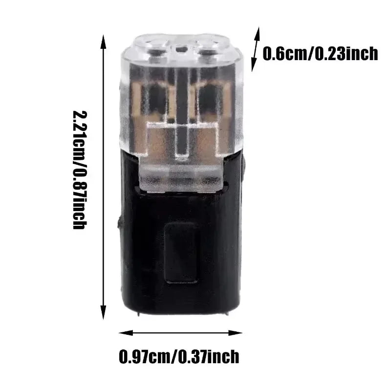 Waterproof  Plug Wire Connector 2 Pin Way Cable Plug Car Electric Wire Snap Connectors Strip Terminal Connection Wholesale PRIME RJ SOLAR PH