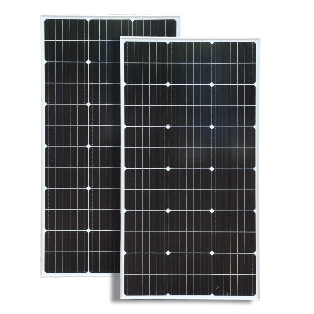 WUZECK 100W 200W Glass Solar Panel 18V PV Module Photovoltaic Cell 12V 24V Battery Car Boat RV Home CE FCC RoHS WEEE