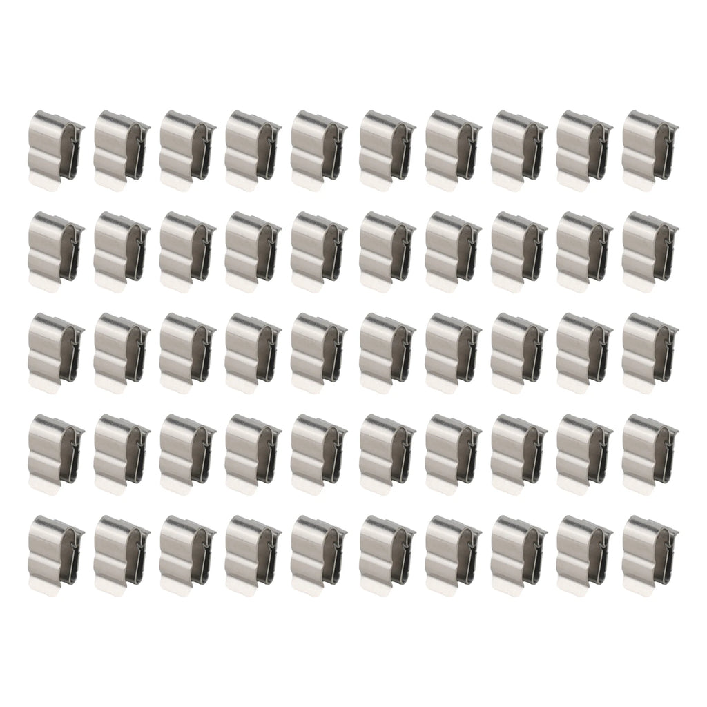 50/20Pcs 304 Stainless Steel Solar PV Cable Clips Clamp For PV Solar Cable Wire Installation Photovoltaic General High-Quality PRIME RJ SOLAR PH