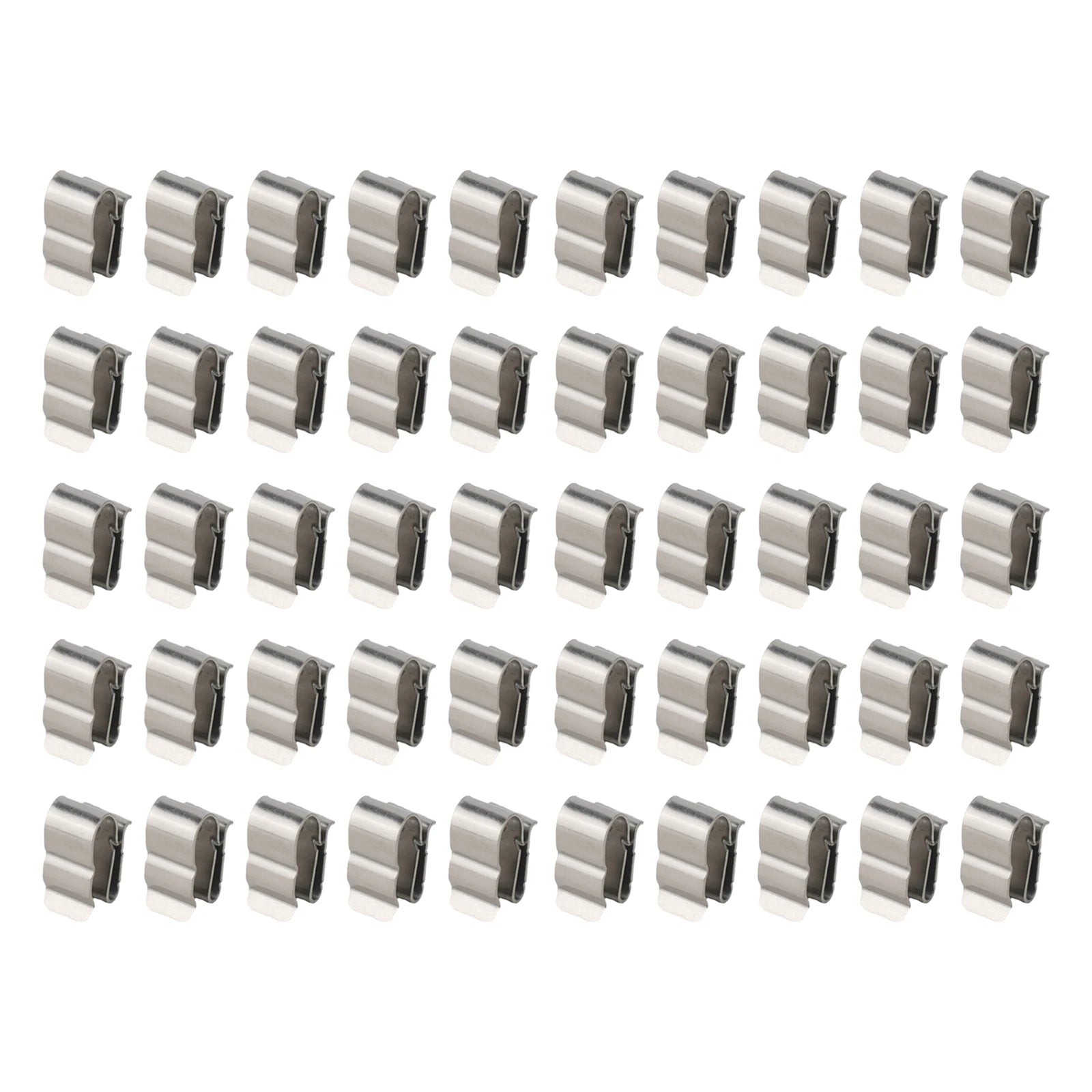 50/20Pcs 304 Stainless Steel Solar PV Cable Clips Clamp For PV Solar Cable Wire Installation Photovoltaic General High-Quality PRIME RJ SOLAR PH
