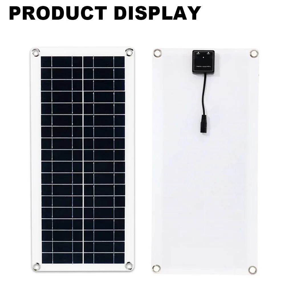 SOECOPO SEP-SP12 800W Solar Panel System Kit 4x200W Monocrystalline 100A Controller USB 5V Camping RV Phone Charging CE FCC RoHS