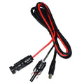 Solar Panel Adapter Cable 8mm DC8020 Conversion High Efficiency for Portable Power Stations Easy Carry