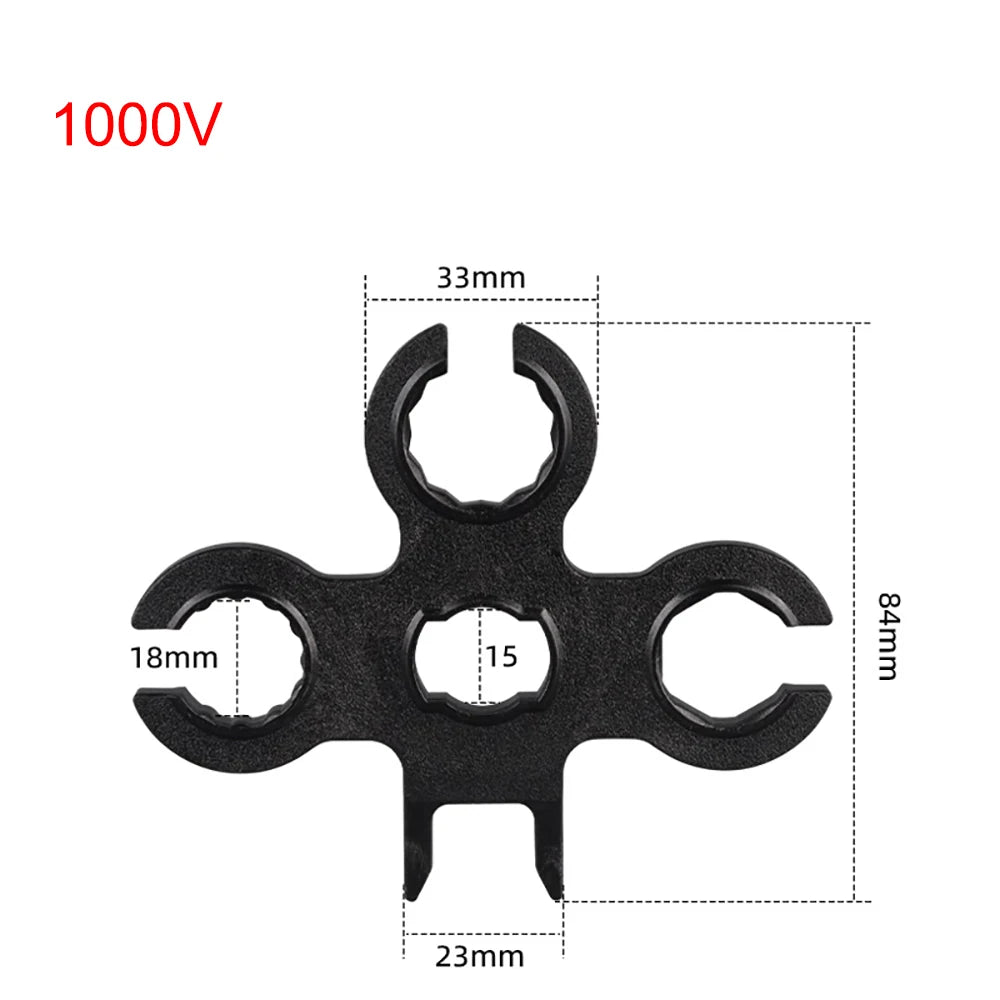 MC4 Solar Panel Cable Connector 30A 1000V MC3/4 Male Female with Solar Diode Fuse IP67 T Y Branch Solar Splitter