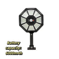 Efficient Solar Power Solar Wall Light Wide-Angle Lighting Fine Weather Resistance 180 Degree Round Light for 3.2V/6000mAh