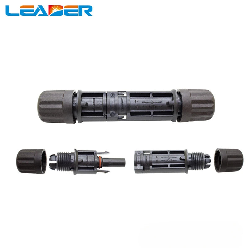 Solar Connector 30A 1500V DC IP68 Male Female PV Connectors 20 40 100 Pcs 2.5mm2 4mm2 6mm2 Solar Cable CE