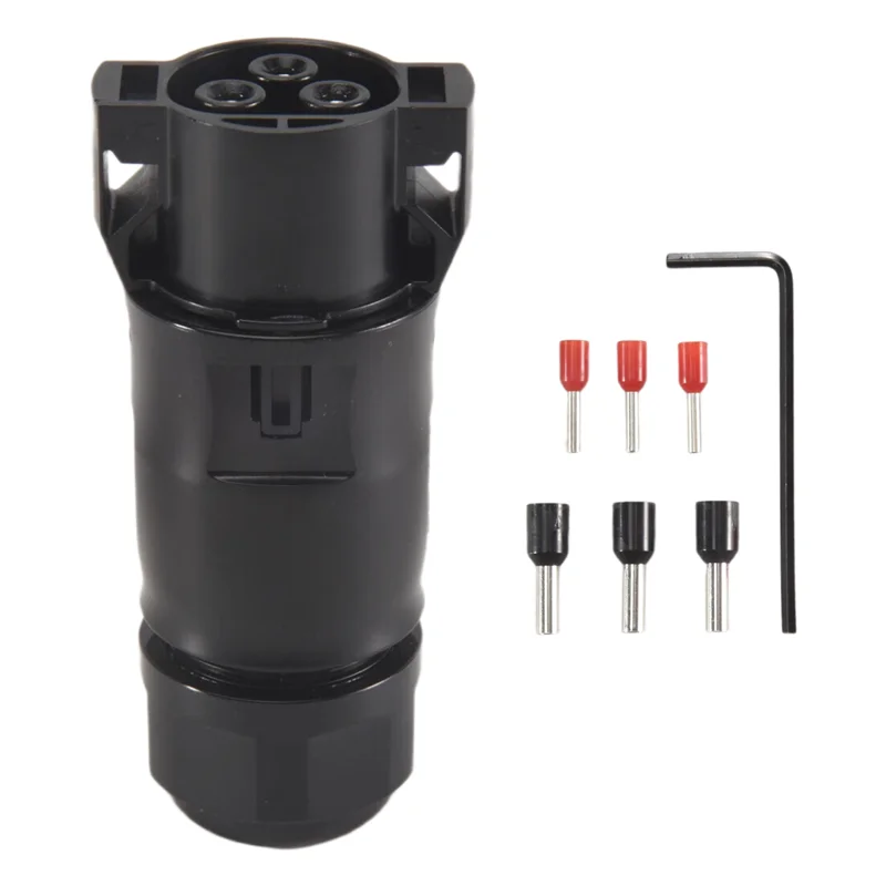 Solar PV Connector Plug Waterproof IP68 4000V 40A For Solar PV System Panel Parallel Protection Kit LY01-Female-AT64 PRIME RJ SOLAR PH