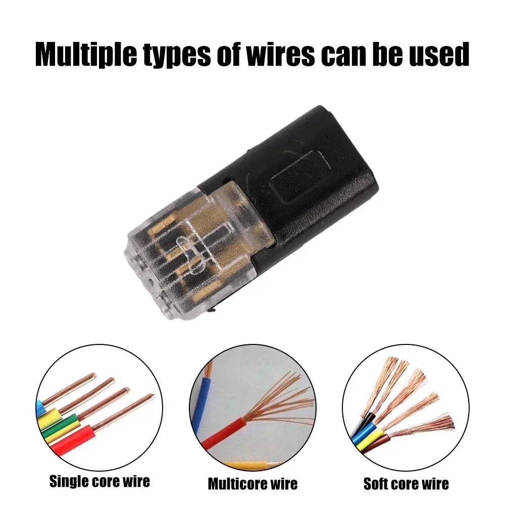 Waterproof  Plug Wire Connector 2 Pin Way Cable Plug Car Electric Wire Snap Connectors Strip Terminal Connection Wholesale PRIME RJ SOLAR PH