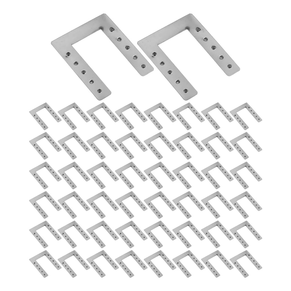 50-Piece Solar Panel Cable Clamp Grounding Washer for PV Applications Roof Ground Shed Greenhouse