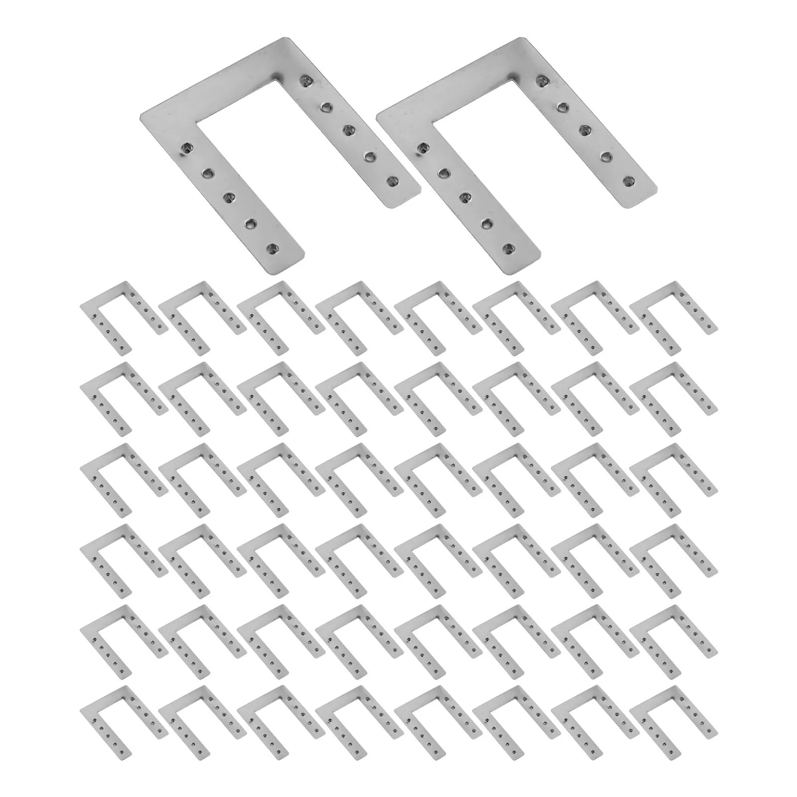 50-Piece Solar Panel Cable Clamp Grounding Washer for PV Applications Roof Ground Shed Greenhouse