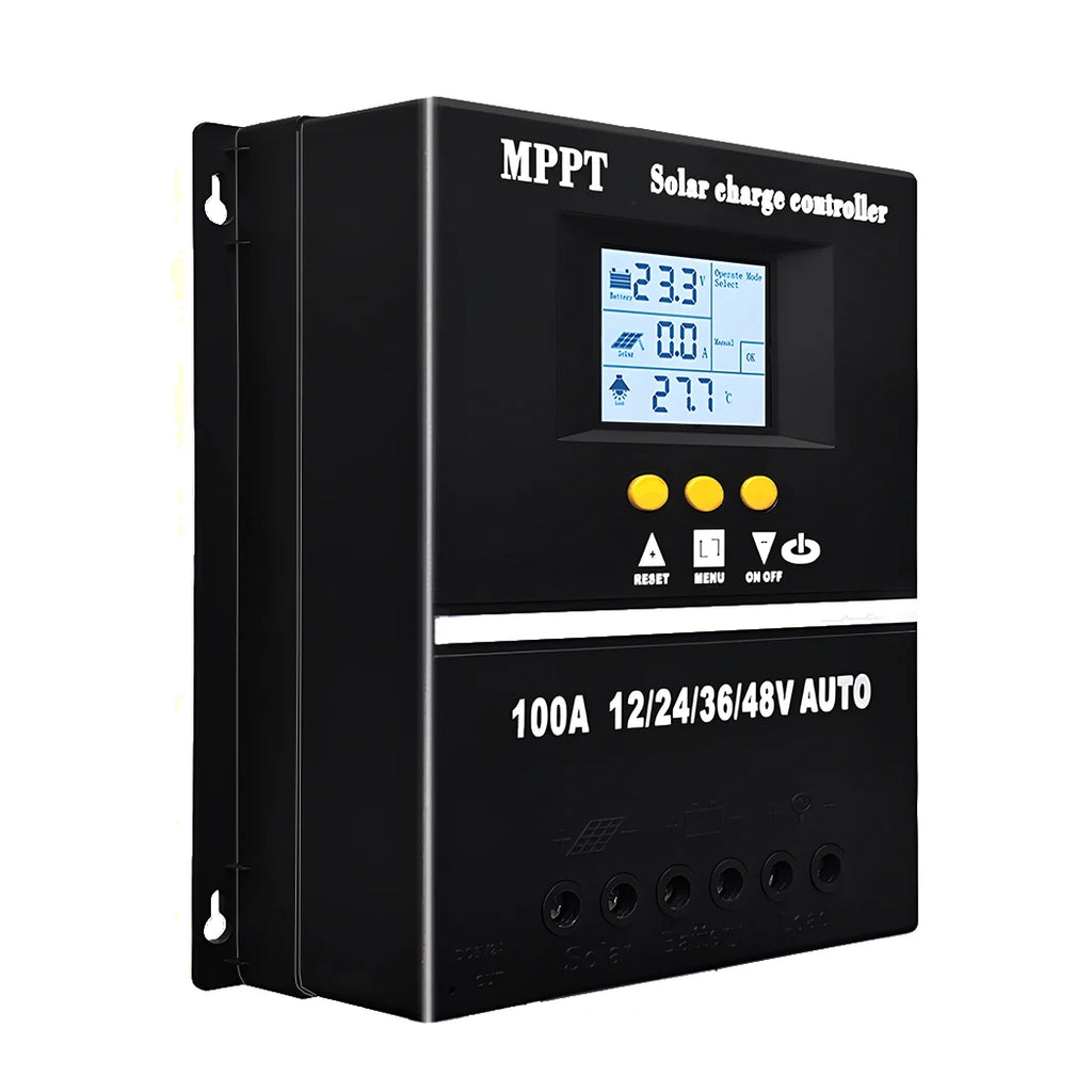 Y&H SY-Series 60A 80A 100A MPPT Solar Charge Controller 12V 24V 36V 48V Lead Acid Lithium Battery Regulator Dual USB CE