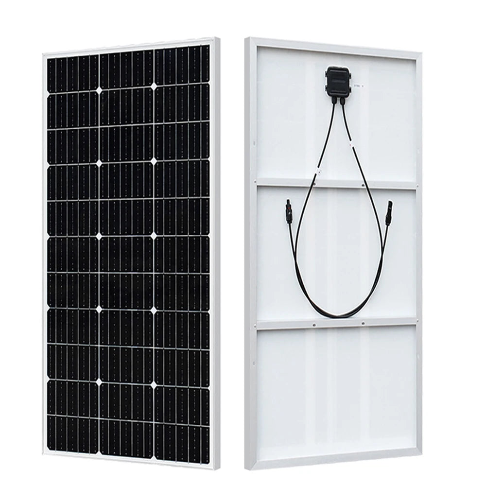 XINPUGUANG 100W 120W 150W Lightweight Solar Panel Module Aluminum Frame 12V 24V 36V Battery Car Home Farm Boat RV Camping Yacht CE FCC RoHS WEEE