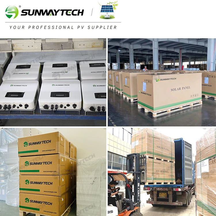 BMAD SUNWAY SWS3KW-ON-US 3000W 3-Phase Split On-Grid Solar Panel System 3kW Photovoltaic Solar Energy System