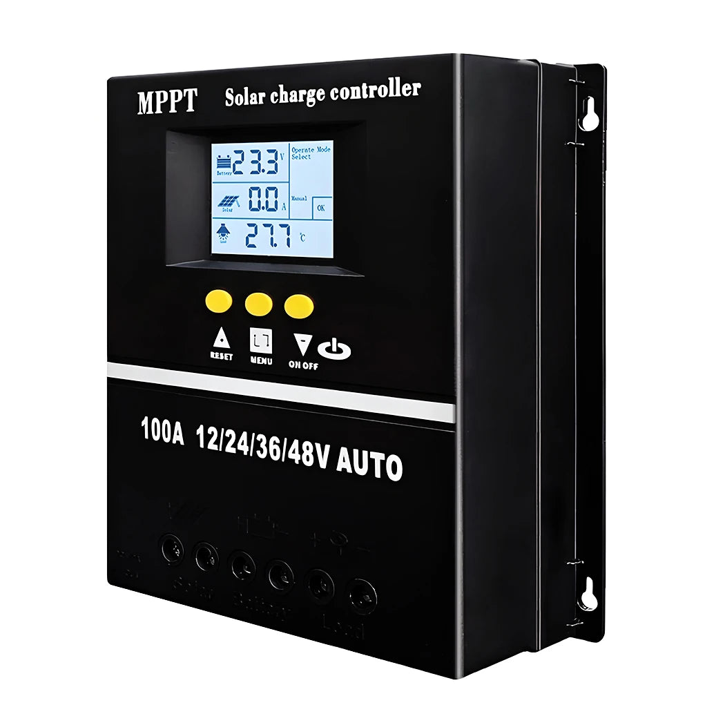Y&H SY-Series 60A 80A 100A MPPT Solar Charge Controller 12V 24V 36V 48V Lead Acid Lithium Battery Regulator Dual USB CE