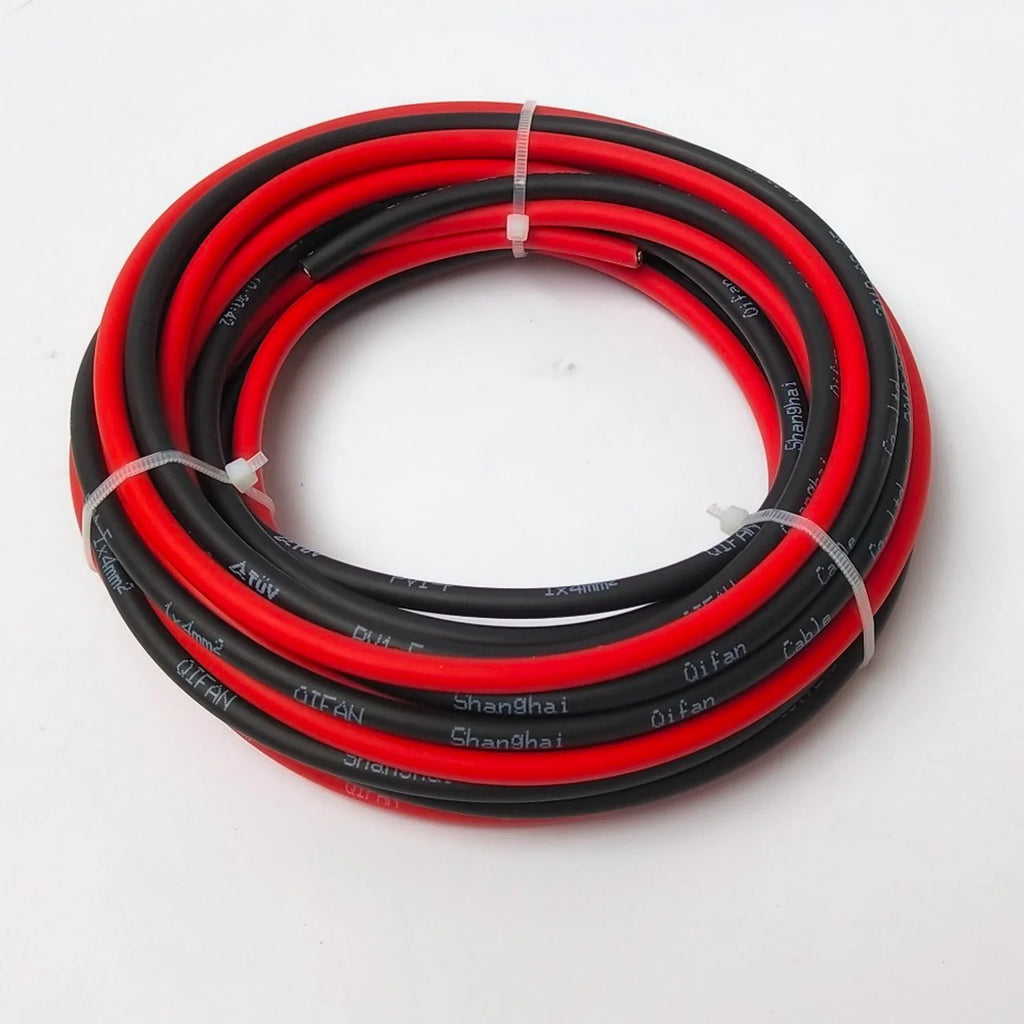 Solar PV Cable Wire 6AWG 8AWG 10AWG 12AWG 4mm2 6mm2 10mm2 16mm2 Tinned Copper Solar Panel Power Cable 30m 50m 100m Solar Wire PRIME RJ SOLAR PH