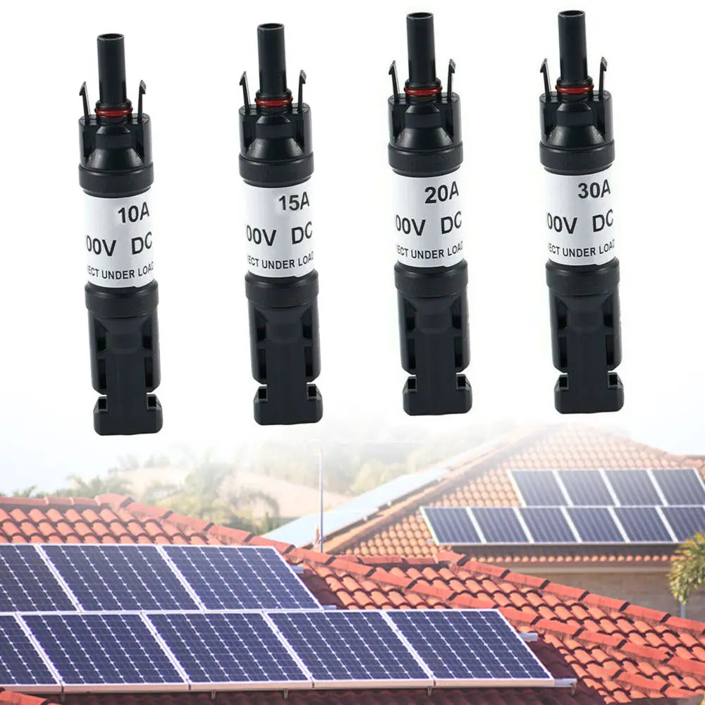3pcs 10A 15A 20A 30A Photovoltaic Diode Connector Solar Panel Cable Connector PV Compatible With MC4 For Solar PV System PRIME RJ SOLAR PH