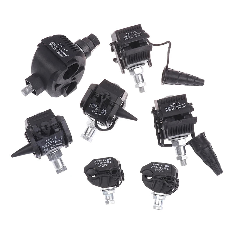 JJC-1 JJC-2 JJC-3 JJC-4 High-Low Voltage Cable Splitter 1kV Insulation Piercing Connector No Peeling Required
