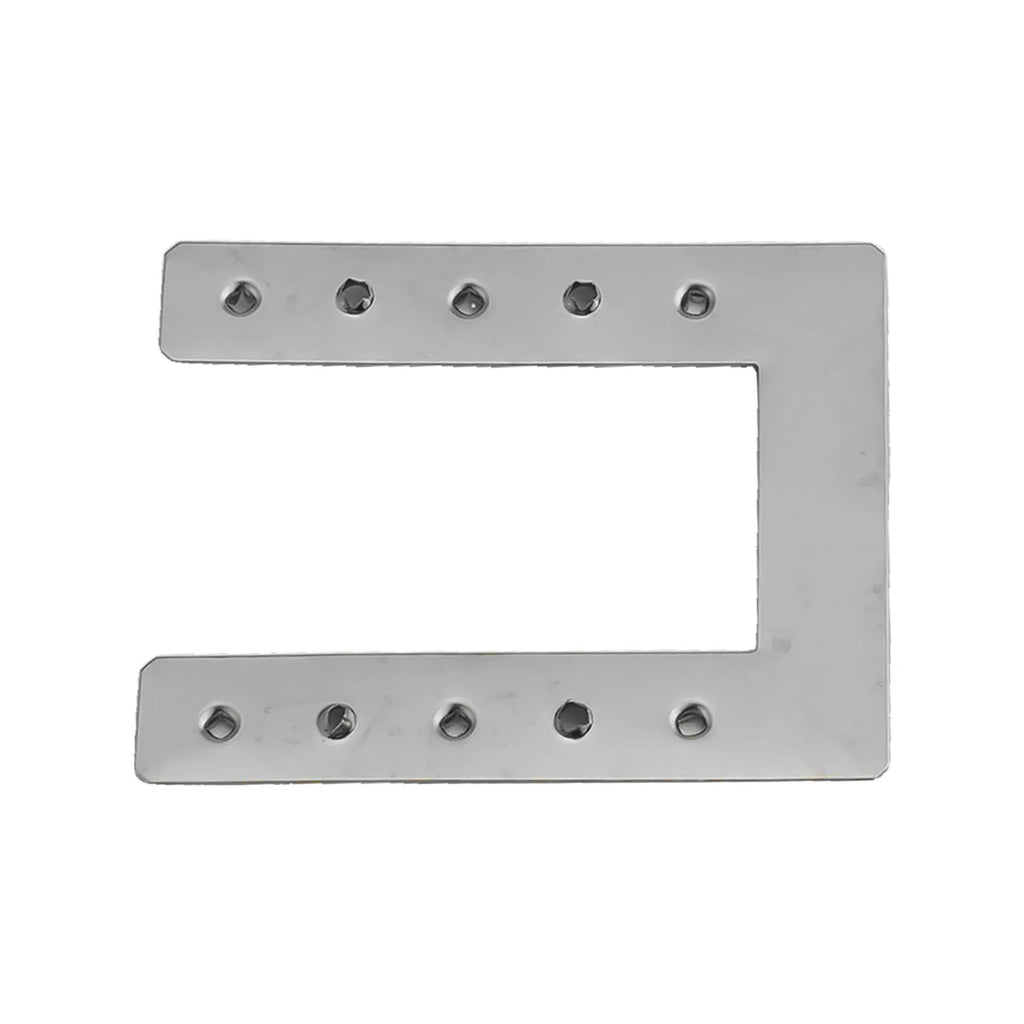 50-Piece Solar Panel Cable Clamp Grounding Washer for PV Applications Roof Ground Shed Greenhouse