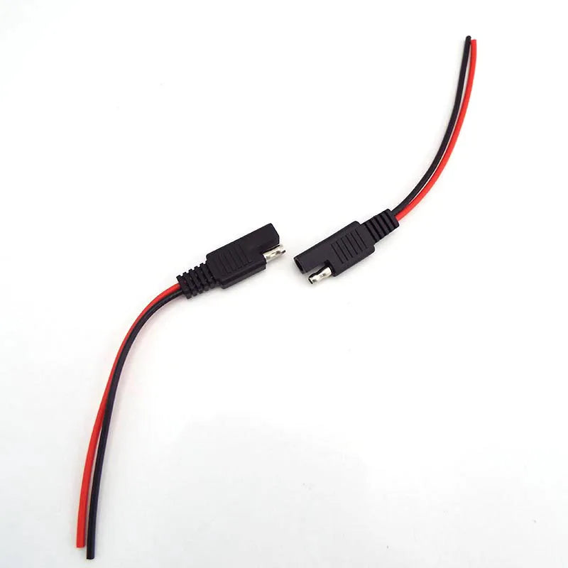 10CM SAE male female Solar Battery Cable 18AWG Power supply Plug Extension connector wire for DIY Automotive  Wire SAE Cable PRIME RJ SOLAR PH