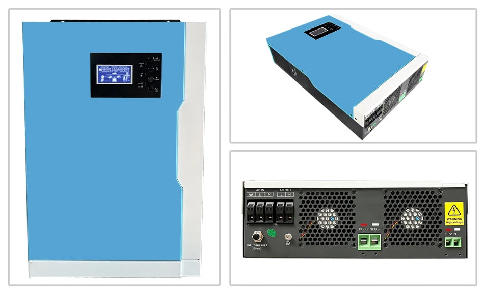 Solar Invert 3.5KW AC 220V DC 24VDC MPPT 110A 500VDC PV Input Pure Sine Wave Hybrid Invert 3500W with WIFI