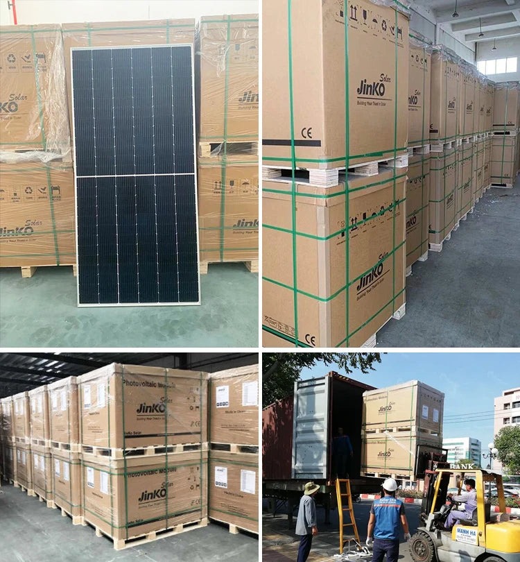 JINKO JKM605-625N-78HL4-BDV 605W 610W 615W 620W 625W NEO N-Type Bifacial Solar Panel TUV 30-Year Warranty