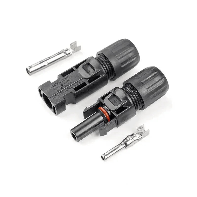 2 Pairs Solar Connector 1000V Solar Plug 30A for PV Cable Connection UV Resistant IP67 Male Female Connector PRIME RJ SOLAR PH