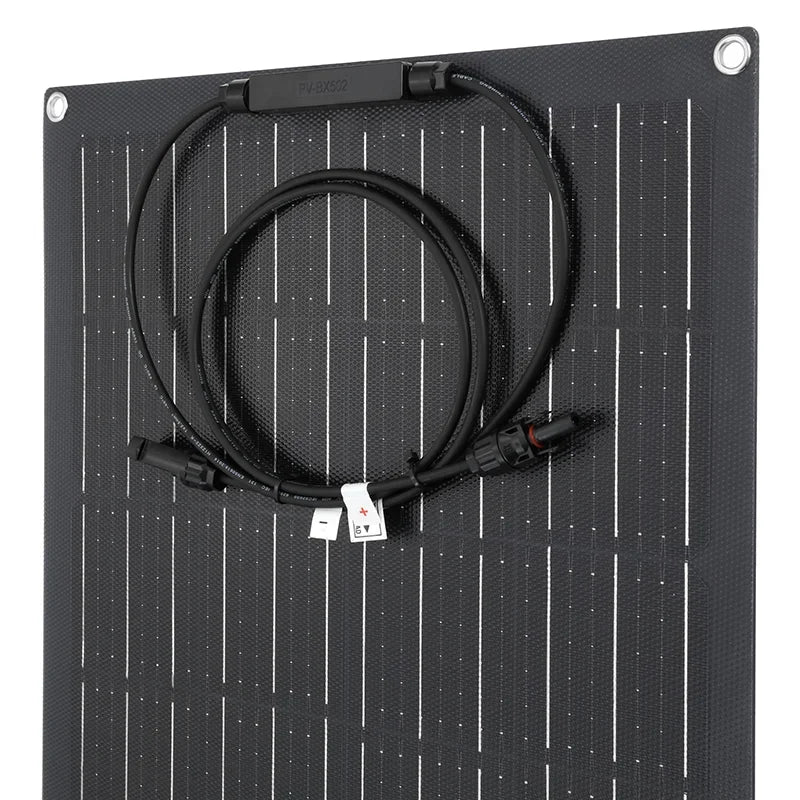 300W 600W Flexible Solar Panel 12V 24V Solar Charge Battery Kit with 30A/60A Contro0ller for Camping RV Home Solar Power Bank