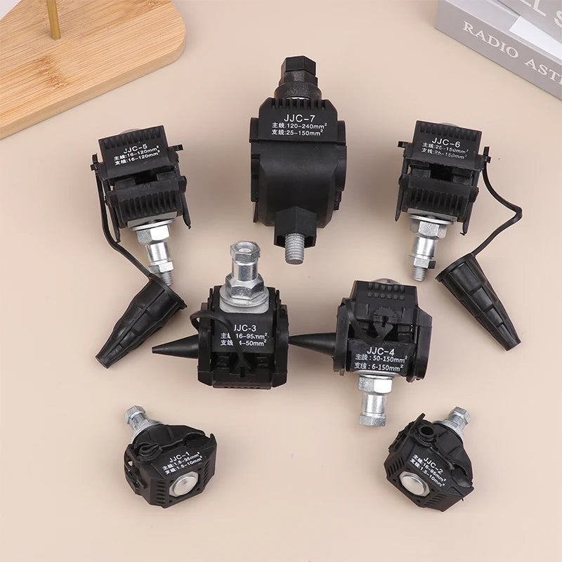 JJC-1 JJC-2 JJC-3 JJC-4 High-Low Voltage Cable Splitter 1kV Insulation Piercing Connector No Peeling Required
