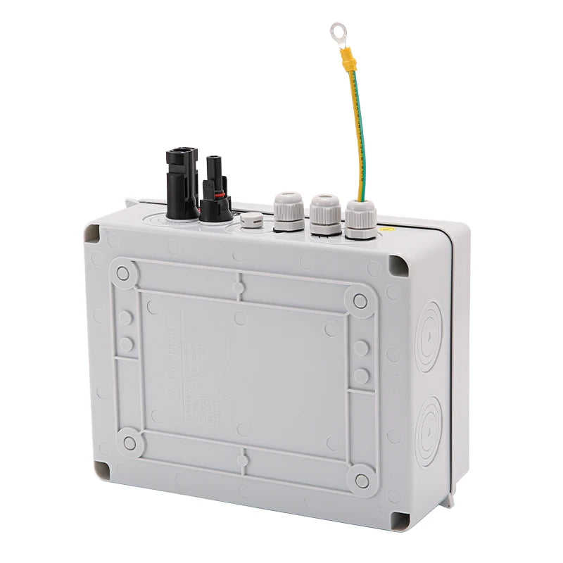 Solar photovoltaic PV Combiner Box With Lightning Protection 1 in 1 out DC 600V Fuse IP65 MCB SPD DB for Solar Panel  Box