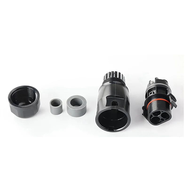 2X Solar PV Connector Plug Waterproof IP68 4000V 40A For Solar PV System Panel Parallel Protection Kit LY01-Male-B61B PRIME RJ SOLAR PH