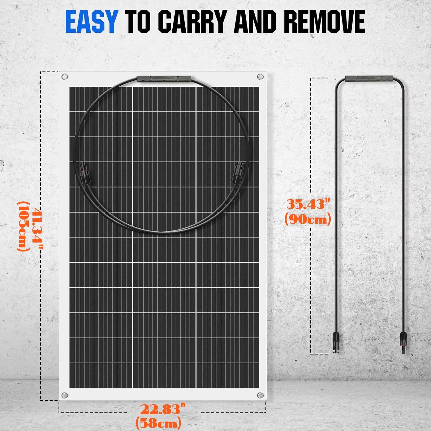 Solar Panel 125W 250W Flexible Panel Solar Monocrystalline Cell Power Station 12V Battery Charge For Camping Boat RV