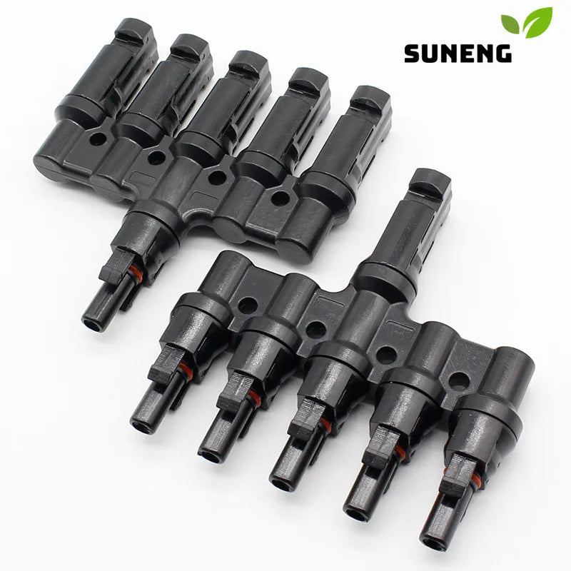 Solar PV Connector 2T 3T 4T 5T 6T Branch parallel connection 30A 1000V Electrical PV Panel Cable Connector PRIME RJ SOLAR PH