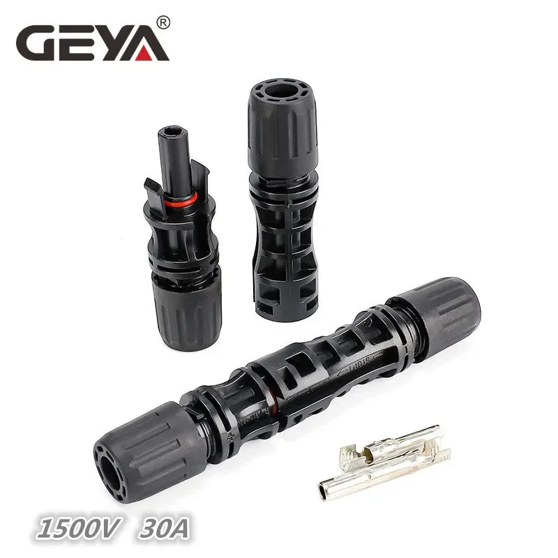 GEYA 5Pairs Solar Connector Male Female 30A 45A Solar Panel Branch Connectors for PV Cable 2.5/4/6mm2 1000VDC 15000VDC PRIME RJ SOLAR PH