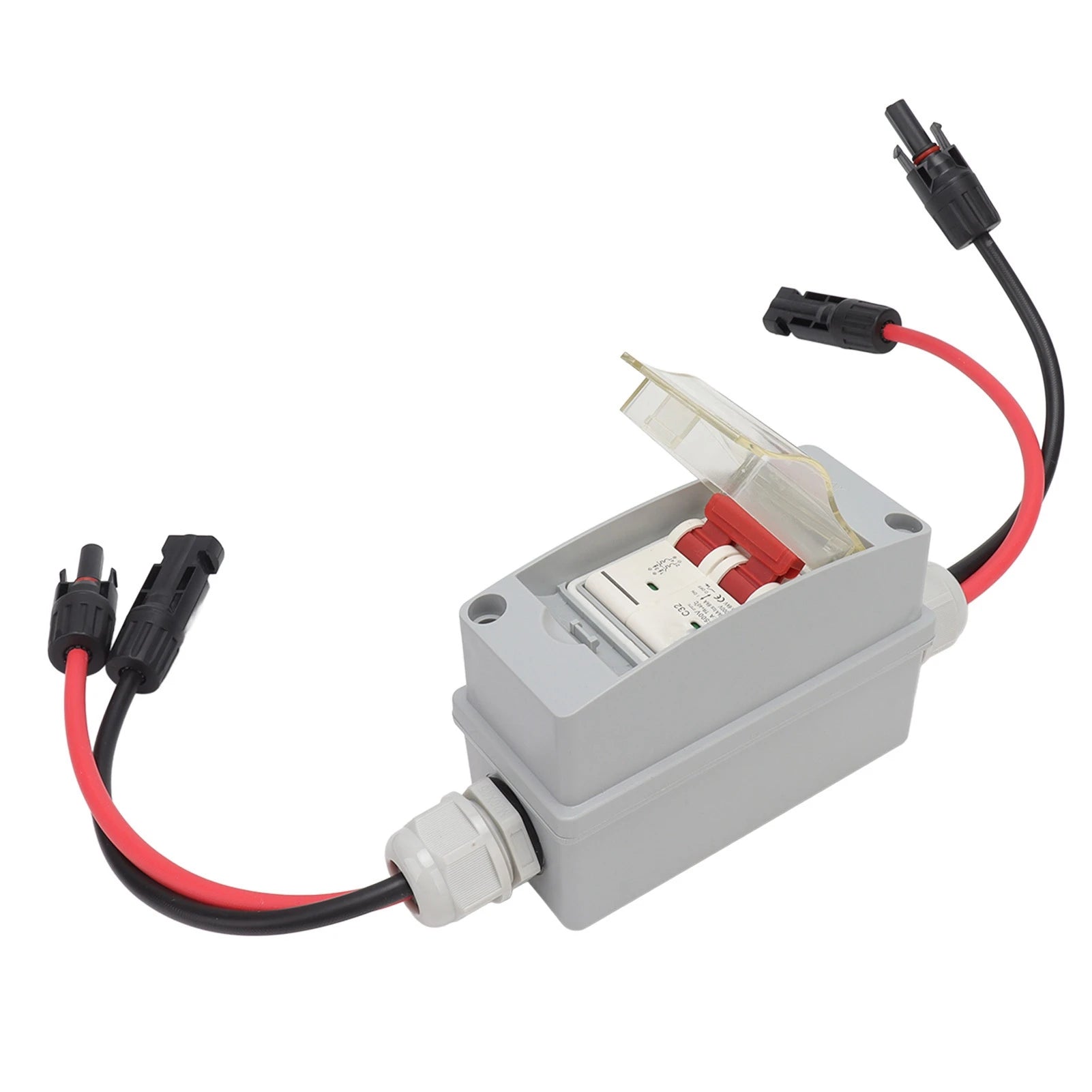 MCB Circuit Breaker MCB 2P  500V 32A Disconnect  with IP65 Waterproof Distribution Box