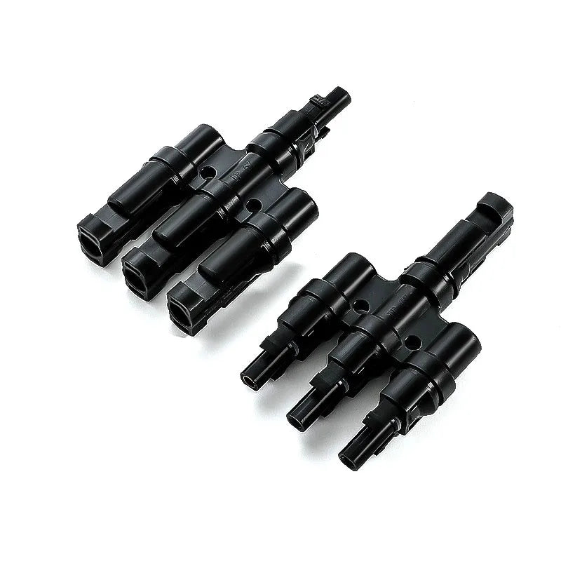 1 Pair T2/T3/T4/T5/T6 Male&Femal Branch PV Solar panel Cable Connectors 30A 1000V Electrical Photovoltaic Panel Wire Connector PRIME RJ SOLAR PH