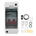 DC Circuit Breaker 2P 50A Miniature Isolator Switch IP65 Waterproof Solar PV Circuit Breaker 1000V