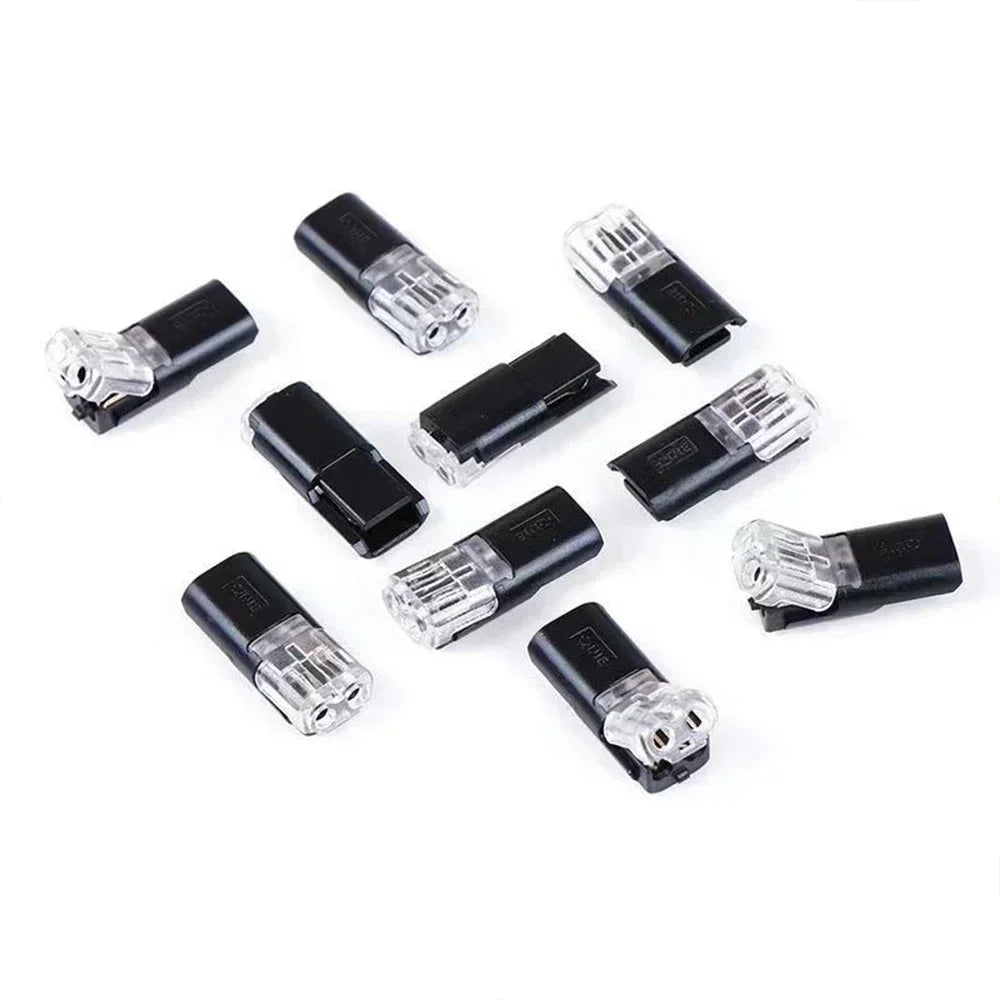 Waterproof  Plug Wire Connector 2 Pin Way Cable Plug Car Electric Wire Snap Connectors Strip Terminal Connection Wholesale PRIME RJ SOLAR PH