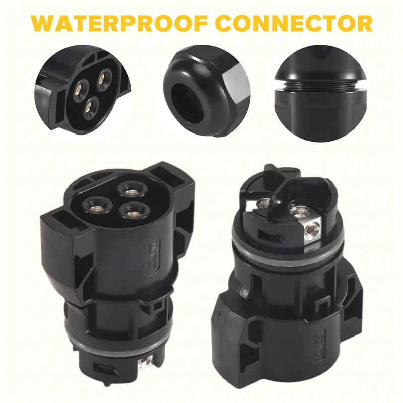 Solar PV Connector Plug Waterproof IP68 4000V 40A For Solar PV System Panel Parallel Protection Kit LY01-Female-AT64 PRIME RJ SOLAR PH