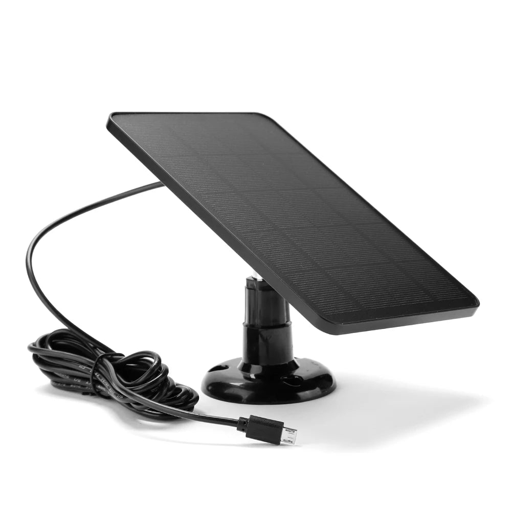 VODOOL 20W 5V 1600mA Solar Panel Charger Waterproof Type-C Output Lightweight Outdoor Wireless Security Camera CE